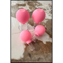 Normadia 4'lü Silikon Vakumlu Yüz ve Vücut Kupası Seti