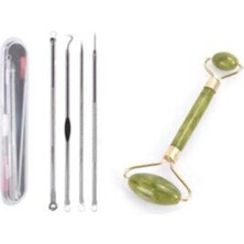 Normadia Doğal Yeşim Taşı 4’lü Set, Zarif Takı ve Dekorasyon Parçaları