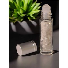 Normadia Pembe Kuvars Taşı 10ML Doğal Taş Yüz ve Cilt Esans Yağı Şişesi