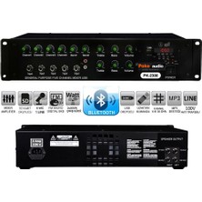 Power Mixer Anfi 6 Kanal 2X300W Bt USB Sd Poke PK-2300