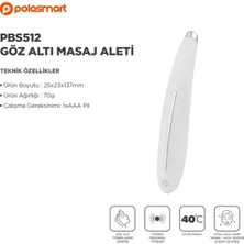 Normadia Pilli Göz Altı Masaj Aleti, Ferahlatıcı ve Rahatlatıcı Uygulama