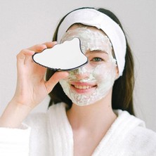 Normadia Metal Yüz Masaj Aleti, Face Guasha, Face Yoga, Dalgalı Graston Aparatı