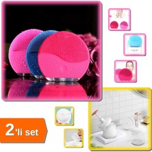 Normadia Titreşimli Yüz Temizleme ve Masaj Aleti + Taşınabilir Yüz Krem Köpük Makinesi