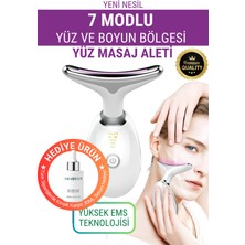 Normadia Yüz ve Boyun Kırışıklık Giderici Güzellik Cihazı, 7 Mod, Serumuhediyeli
