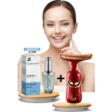 Normadia Yüz ve Boyun Kırışıklık Giderici Cilt Bakım Cihazı + Serum ve Masaj Aleti