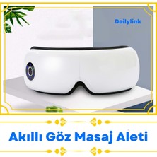 Şarjlı Bluetooth Müzik ve Masaj Göz Yüz Terapi Aleti