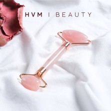 Normadia Parlak Pembe Kuvars Yüz Rollerı, Cilt Sağlığı ve Canlılık Için Ideal