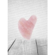 Normadia Pembe Kuvars Taşı Guasha, Doğal Cilt Bakımı ve Güzellik Aracı