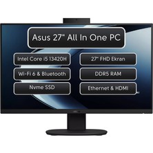 Asus V470VA Intel Core I5 13420H 32GB 512GB SSD 27" Fhd Windows 11 Home All In One Bilgisayar V470VAK-BPE0250 W9