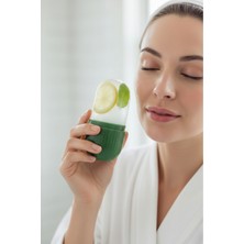 Normadia Kadın Göz ve Boyun Masajı Silikon Buz Kalıbı, Cilt Bakımı ve Şişlik Azaltıcı