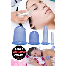 Normadia Vakumlu Yüz Masaj Kupaları 4'lü Set, Doğal Güzellik ve Ferahlık