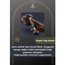 Normadia Yeşim Taşlı Masaj Aleti, Sertifikalı, Rahatlatıcı ve Doğal Terapi
