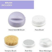 Normadia 5'li Vücut ve Masaj Fırçası Seti - Boyun, Kol, Bacak ve Eksfoliye Edici