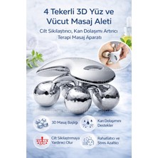 Normadia 3D Yüz ve Vücut Masaj Aleti, Cilt Sıkılaştırıcı ve Kan Dolaşımı Artırıcı