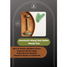 Normadia Aventurin Masaj Seti, Roller ve Taşı, Rahatlatıcı ve Doğal Rüya Keyfi