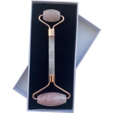 Normadia Pembe Kuvars Doğal Taş Masaj Aleti, Cilt Canlandırıcı ve Rahatlatıcı