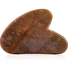 Normadia Doğal Taş Gua Sha Yüz Masaj Aleti, Cilt Canlandırıcı, Şık ve Hafif Tasarım