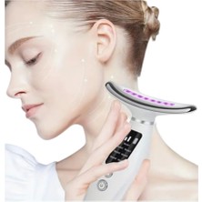 Normadia Boyun ve Yüz Sıkılaştırıcı LED Işıklı Masaj Cihazı, 42°c Isıtmalı