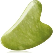 Normadia Doğal Yeşim Taşı Gua Sha Yüz ve Vücut Masaj Taşı, Yoga Taşı