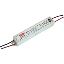 Jinbo 18W 24V 0.75A IP67 Dış Mekan LED Trafo – 3 Yıl Garantili (JLV-24018PA)