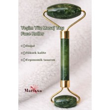 Normadia Doğal Yeşim Taşı Yüz Masaj Aleti, Rahatlatıcı ve Güzel Görünüm Sağlar