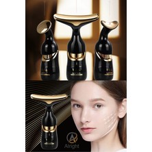 Normadia 3 Başlıklı Titreşimli Yüz Masaj Cihazı, Gençleştirici ve Rahatlatıcı