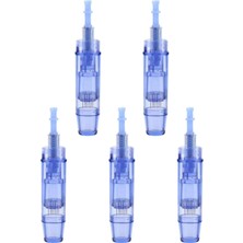 Normadia 12 Pin Dermapen Iğnesi Seti, Kapaklı, Orijinal, 5 Adet