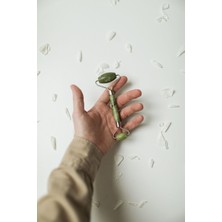 Normadia Doğal Yeşim Taşlı Çift Taraflı Cilt Masaj Aleti