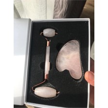 Normadia Pembe Kuvars Yüz Masaj Seti ile Güzelliğinize Işıltı Katın