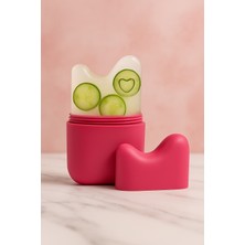 Normadia Soğuk Masaj Küpü, Yüz ve Göz Için Gua Sha Aleti, Cilt Sıkılaştırıcı