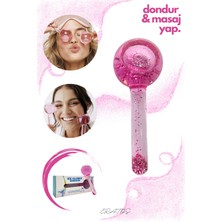 Normadia Buz Küresi Cam, Canlı ve Parlak Cilt Için Soğuk Terapi