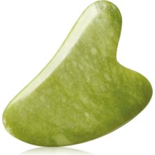 Normadia Yeşim Gua Sha Yüz Masaj Taşı, Doğal Rahatlatıcı ve Canlandırıcı Bakım