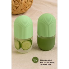 Normadia Soğuk Terapi Buz Küpü Rulo ile Cilt Sıkılaştırıcı Masaj