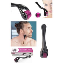 Normadia Saç ve Sakal Güçlendirici Yüz Masaj Aleti, Mikro Iğne Rulosu Seti