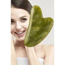 Normadia Yüz Masaj Taşı, Gua Sha Taşı, Doğal Cilt Bakım Aleti