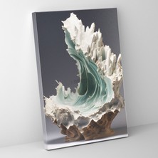 Popcas  Gerçekçi Buzdağı Duvar Dekorasyonu - Buzdağı Dokulu Gerçekçi Buzdağı Duvar Dekorasyonu Ev Dekorasyonu