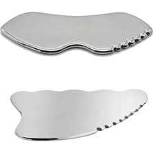 Normadia Face Yoga Metal Yüz Masaj Aleti, Guasha 2'li Graston Set