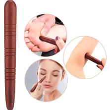 Normadia Doğal Ahşap Akupresür ve Yüz Masaj Çubuğu, Holistik Rahatlama