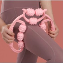 Normadia 9 Tekerlekli Masaj Aleti ile Selülit ve Lenf Drenaj Rulosu