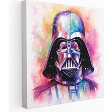 Popcas  Hayalci Portre Ev Dekorasyonu Darth Vader Kanvas Tablo