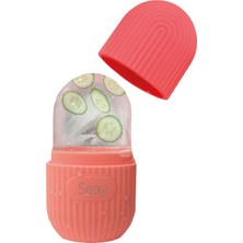 Normadia Seramik Buz Küpü Yüz, Göz ve Vücut Masajı Slikon Buz Kalıbı