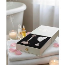 Normadia Güzel ve Parlak Cilt Için 5'li Yüz Masaj Seti, Rahatlatıcı Bakım Ürünleri