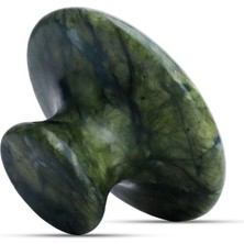 Normadia Doğal Yeşim Masaj Taşı, Gua Sha Terapisi Için Sağlıklı ve Şifalı