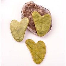 Normadia Yeşim Taşı Gua Sha Masaj Aleti, Doğal Rahatlatıcı ve Güçlendirici