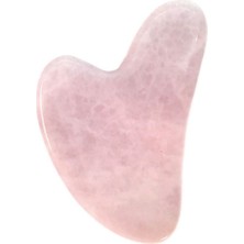 Normadia Pembe Kuvars Guasha Yüz Masaj Taşı, Gençlik ve Canlanma Sağlar