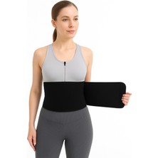 Normadia Sauna Termal Bel Korse Unisex, Rahat ve Şık Tasarım, Konforlu Destek