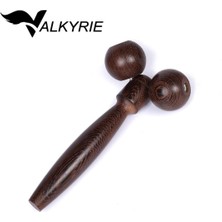 Normadia Ahşap Yüz Masaj Aleti Çift Başlı Roller, Doğal Cilt Sıkılaştırıcı