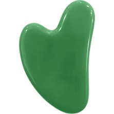 Normadia Doğal Aventurin Kalp Taşıyla Gua Sha Masajı, Enerji ve Denge Desteği