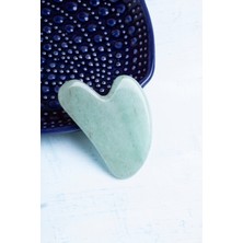 Normadia Doğal Aventurin Taşı Gua Sha, Sağlıklı ve Enerjik Güzellik Için