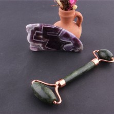 Normadia Doğal Taş Gua Sha Masaj Takımı, Yeşim ve Ametist ile Güzellik ve Rahatlık